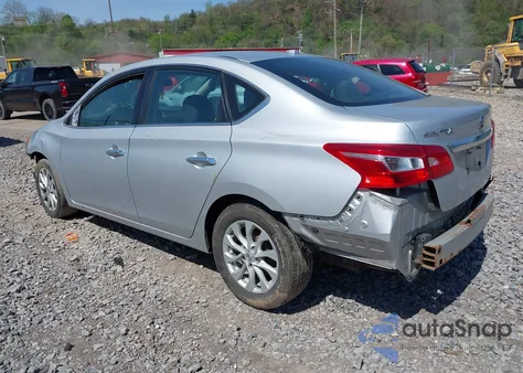 2018 Nissan Sentra Sv z USA, uszkodzony, nr VIN 3N1AB7AP3JY244948